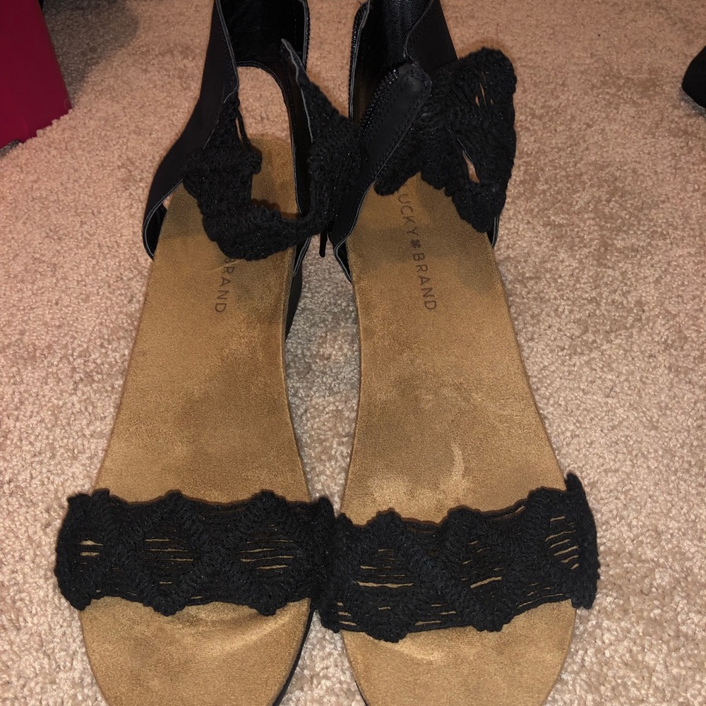 Lucky brand wedge sandals